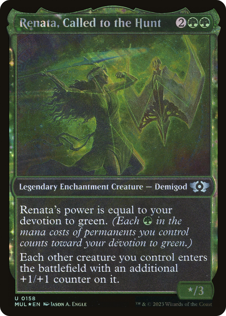 Renata, Called to the Hunt (Halo Foil) [Multiverse Legends] | Good Games North