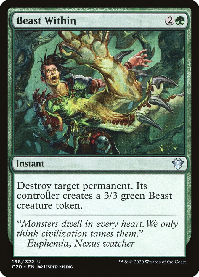 Beast Within [Commander 2020] | Good Games North