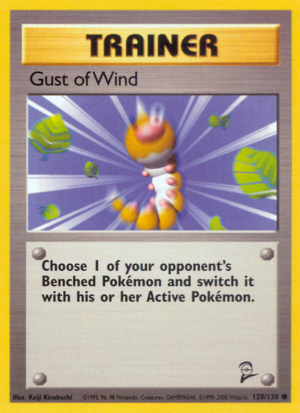 Gust of Wind (120/130) [Base Set 2] | Good Games North