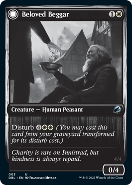Beloved Beggar // Generous Soul [Innistrad: Double Feature] | Good Games North