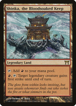 Shinka, the Bloodsoaked Keep [Champions of Kamigawa] | Good Games North