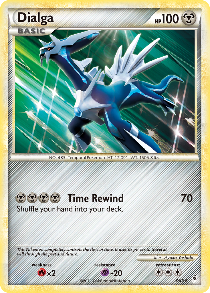 Dialga (3/95) [HeartGold & SoulSilver: Call of Legends] | Good Games North