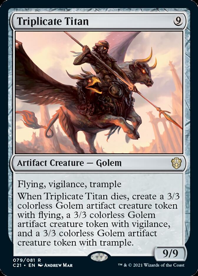 Triplicate Titan [Commander 2021] | Good Games North