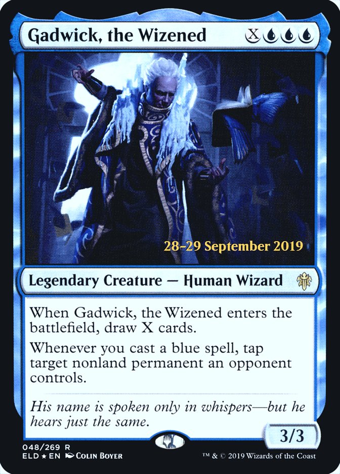 Gadwick, the Wizened  [Throne of Eldraine Prerelease Promos] | Good Games North