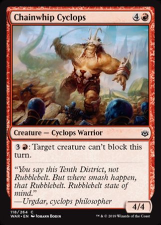 Chainwhip Cyclops [War of the Spark] | Good Games North