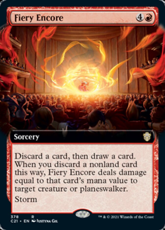 Fiery Encore (Extended) [Commander 2021] | Good Games North