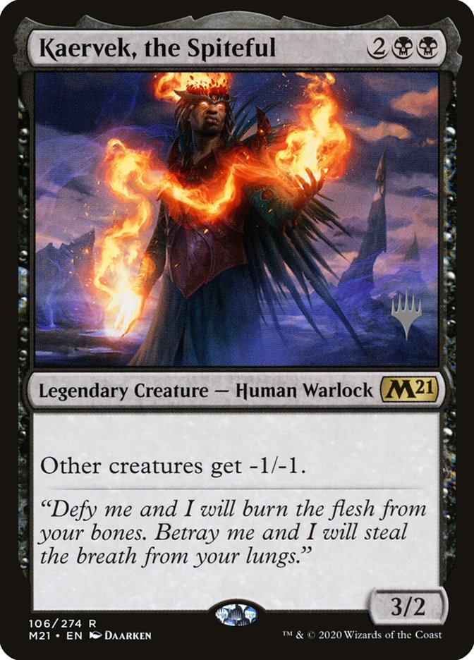 Kaervek, the Spiteful (Promo Pack) [Core Set 2021 Promos] | Good Games North
