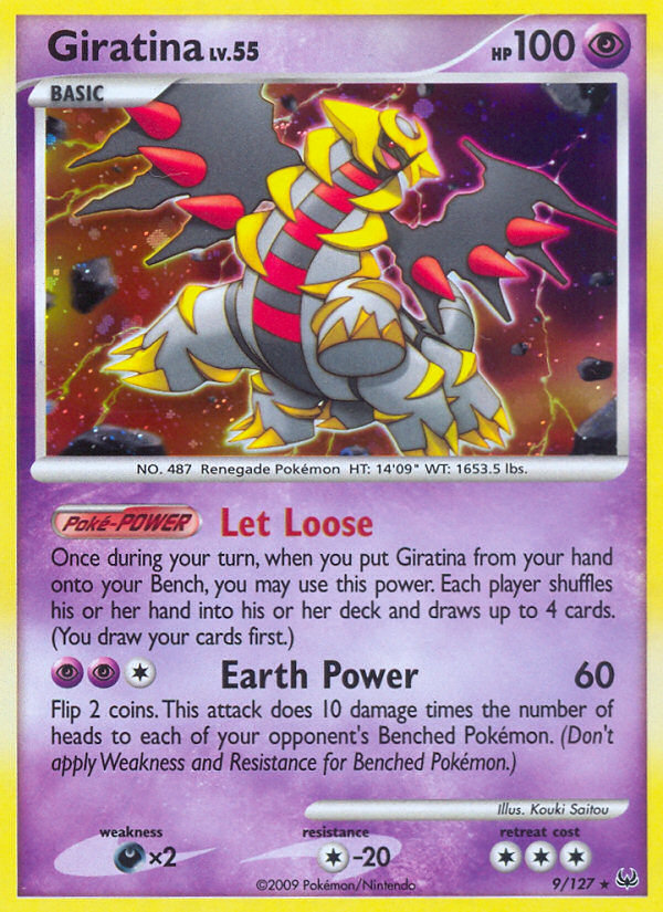 Giratina (9/127) [Platinum: Base Set] | Good Games North