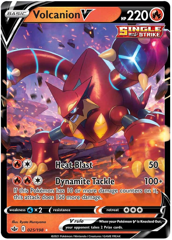 Volcanion V (025/198) [Sword & Shield: Chilling Reign] | Good Games North