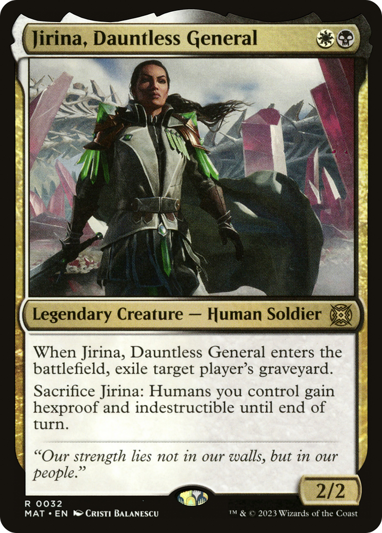 Jirina, Dauntless General [March of the Machine: The Aftermath] | Good Games North