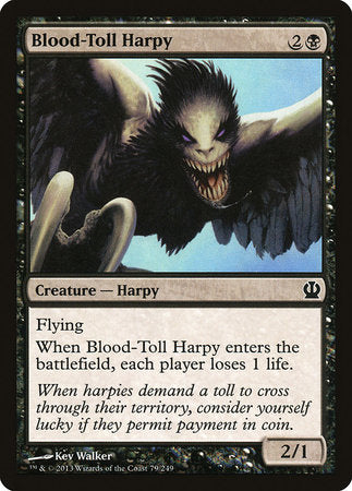 Blood-Toll Harpy [Theros] | Good Games North
