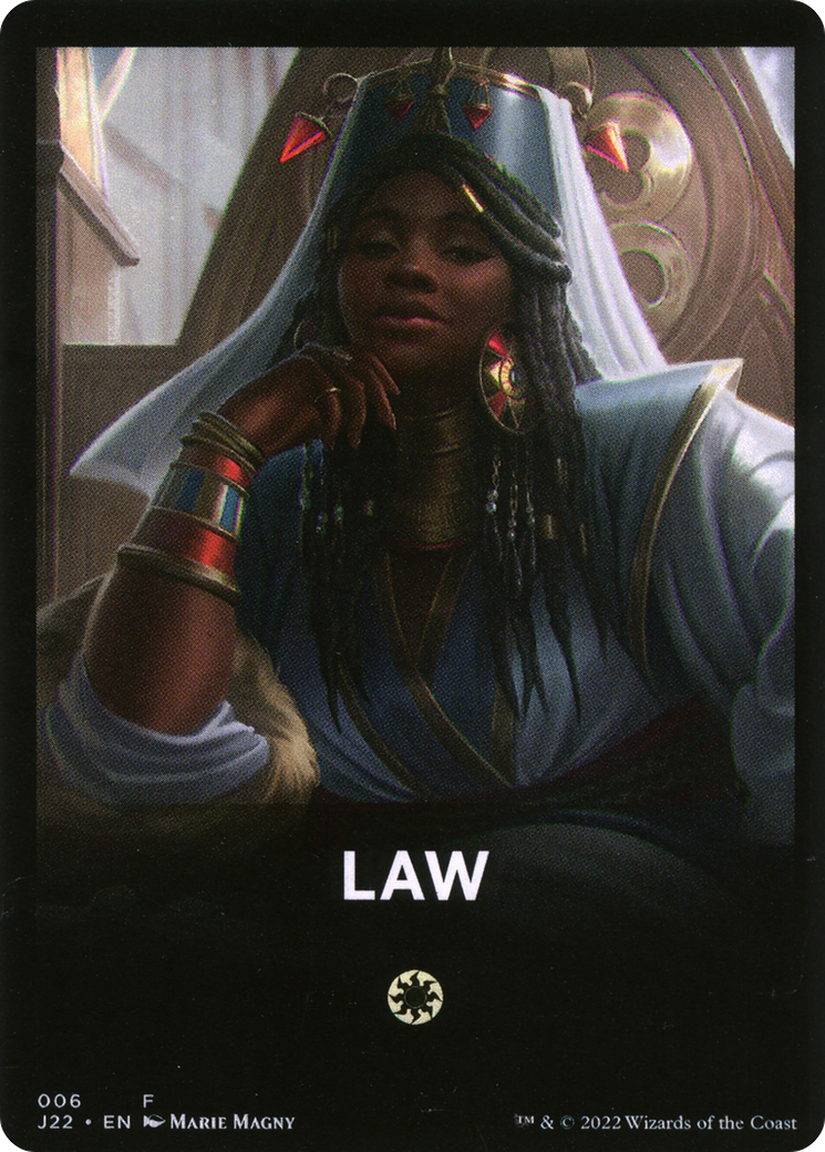 Law Theme Card [Jumpstart 2022 Front Cards] | Good Games North