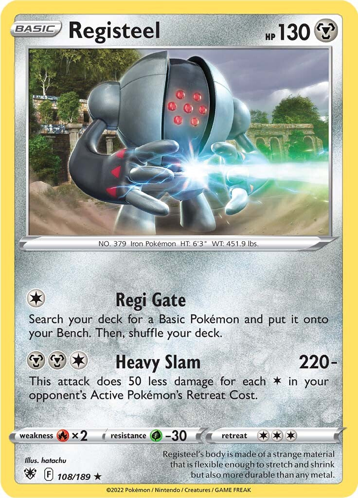 Registeel (108/189) [Sword & Shield: Astral Radiance] | Good Games North