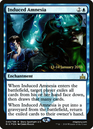 Induced Amnesia [Rivals of Ixalan Promos] | Good Games North