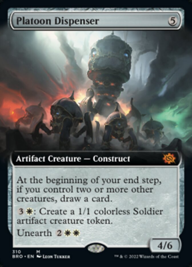 Platoon Dispenser (Extended Art) [The Brothers' War] | Good Games North