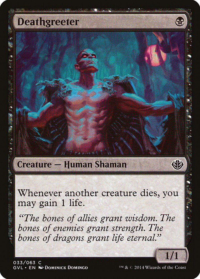 Deathgreeter (Garruk vs. Liliana) [Duel Decks Anthology] | Good Games North