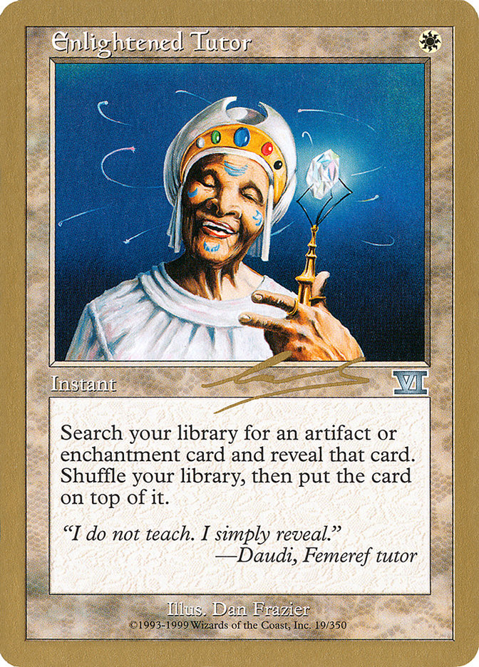 Enlightened Tutor (Nicolas Labarre) [World Championship Decks 2000] | Good Games North