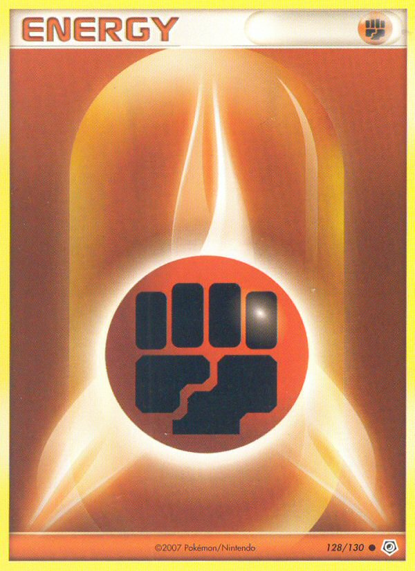 Fighting Energy (128/130) [Diamond & Pearl: Base Set] | Good Games North