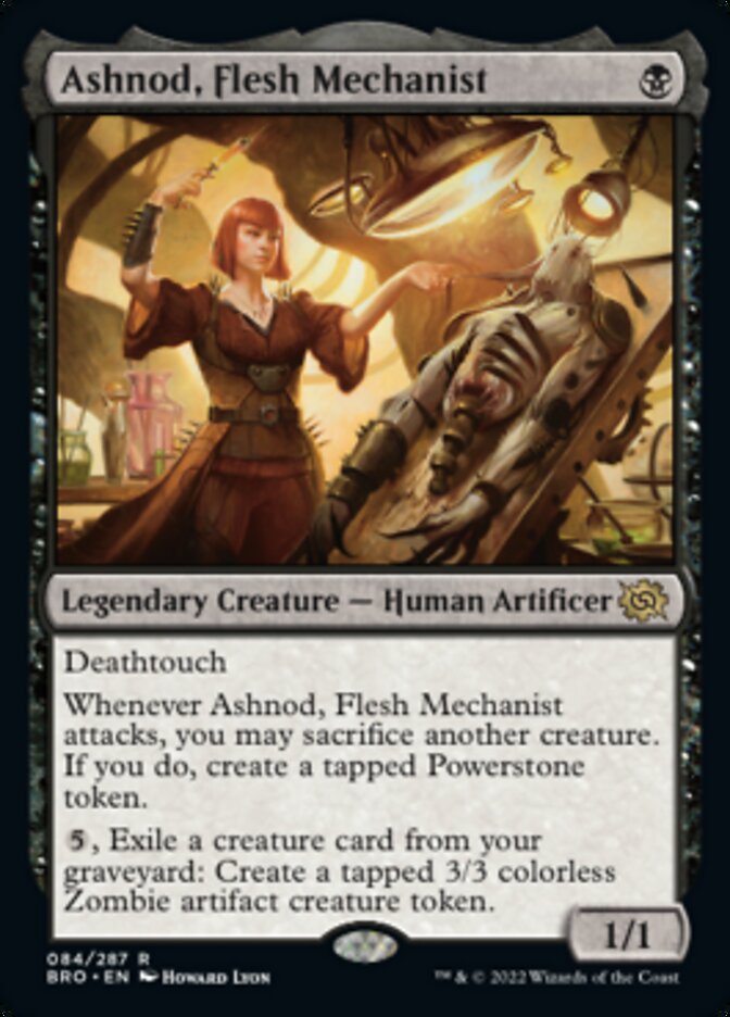 Ashnod, Flesh Mechanist [The Brothers' War] | Good Games North