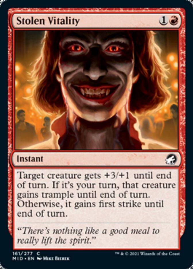 Stolen Vitality [Innistrad: Midnight Hunt] | Good Games North