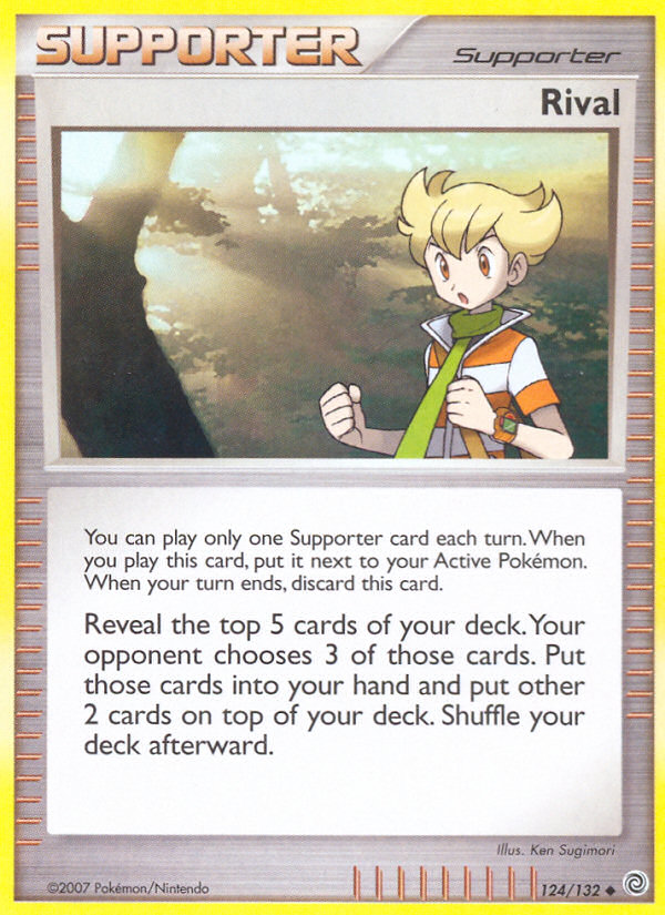 Rival (124/132) [Diamond & Pearl: Secret Wonders] | Good Games North
