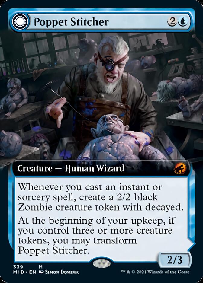 Poppet Stitcher // Poppet Factory (Extended) [Innistrad: Midnight Hunt] | Good Games North