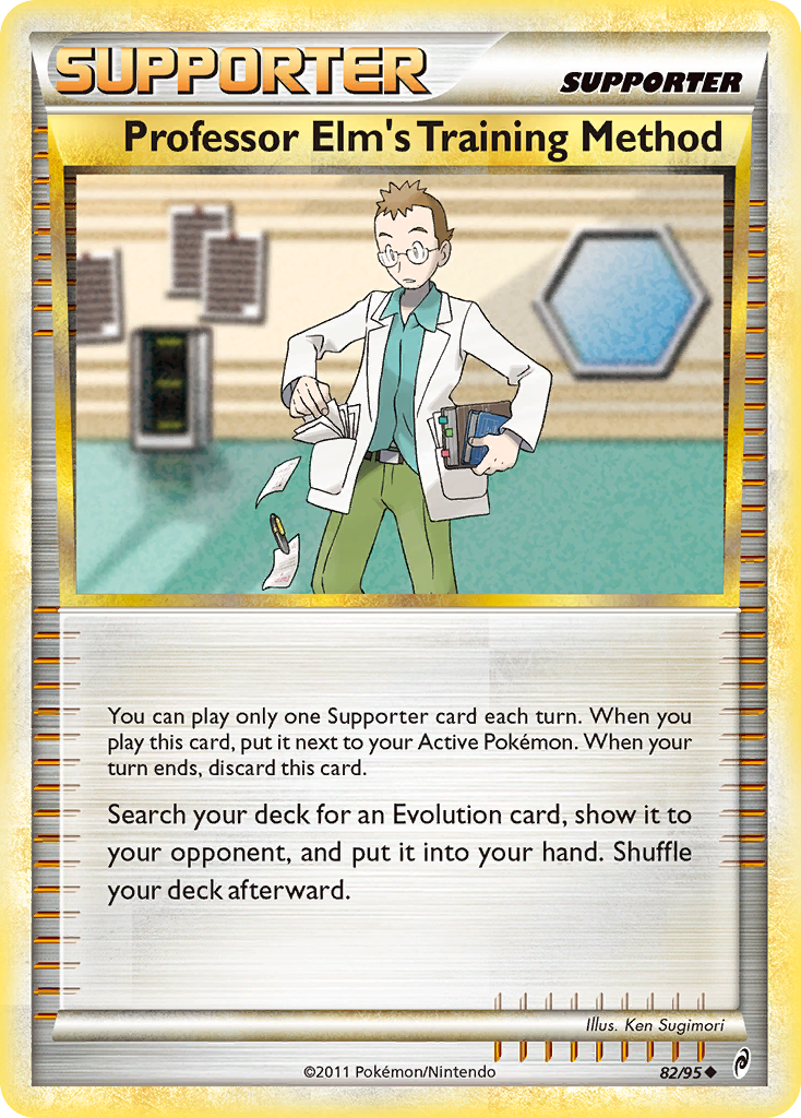 Professor Elm's Training Method (82/95) [HeartGold & SoulSilver: Call of Legends] | Good Games North