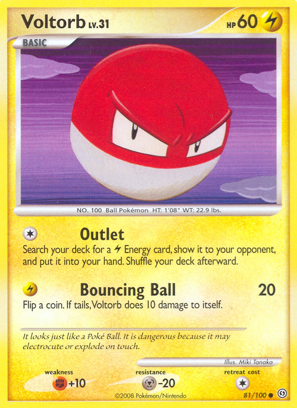 Voltorb (81/100) [Diamond & Pearl: Stormfront] | Good Games North