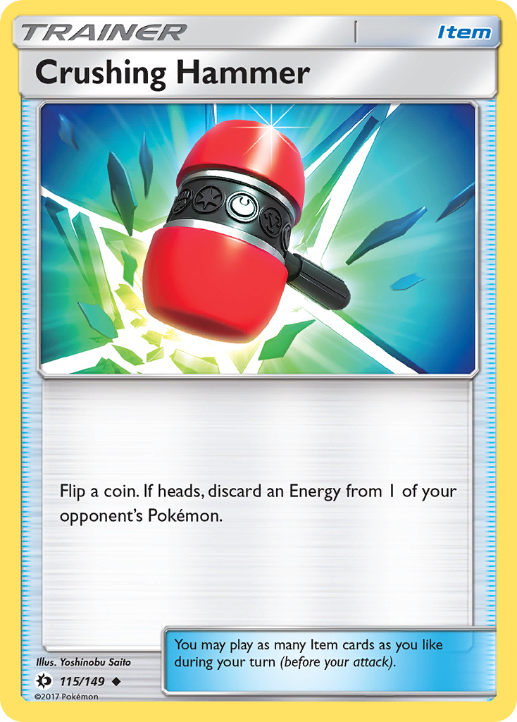 Crushing Hammer (115/149) [Sun & Moon: Base Set] | Good Games North