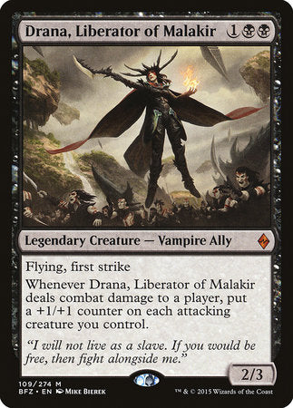 Drana, Liberator of Malakir [Battle for Zendikar] | Good Games North