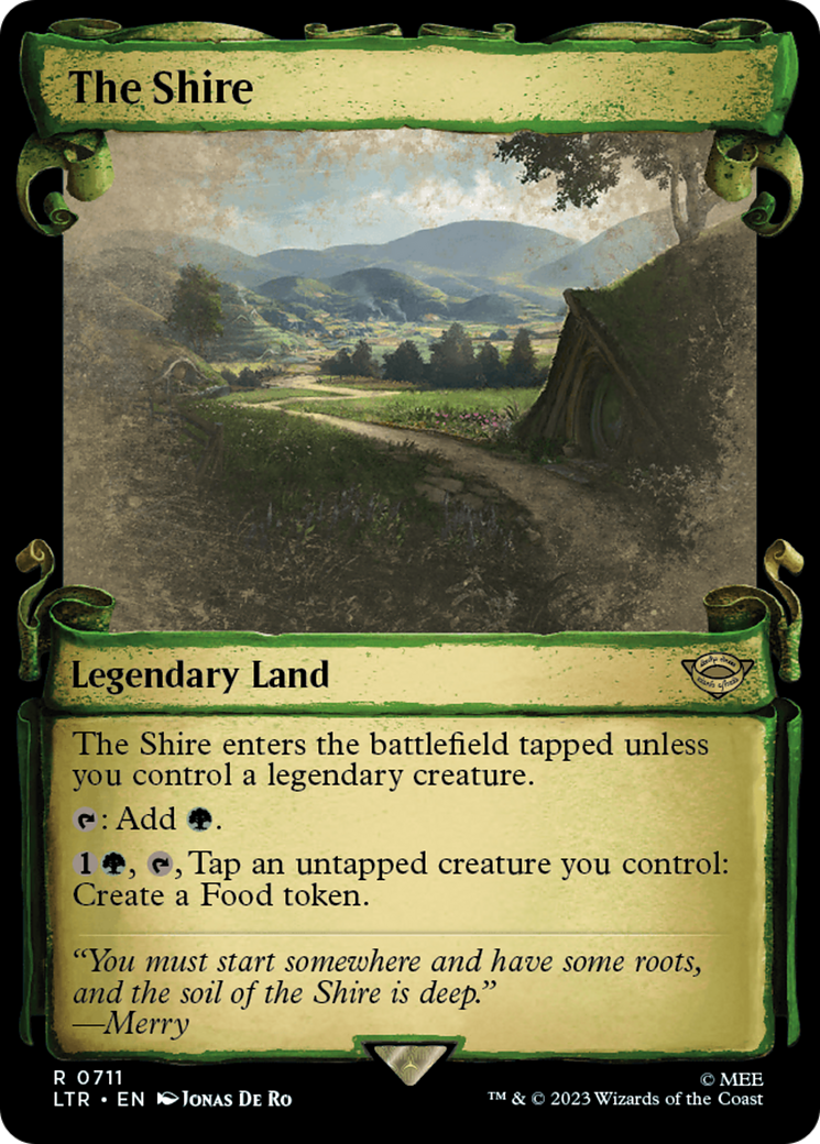The Shire [The Lord of the Rings: Tales of Middle-Earth Showcase Scrolls] | Good Games North