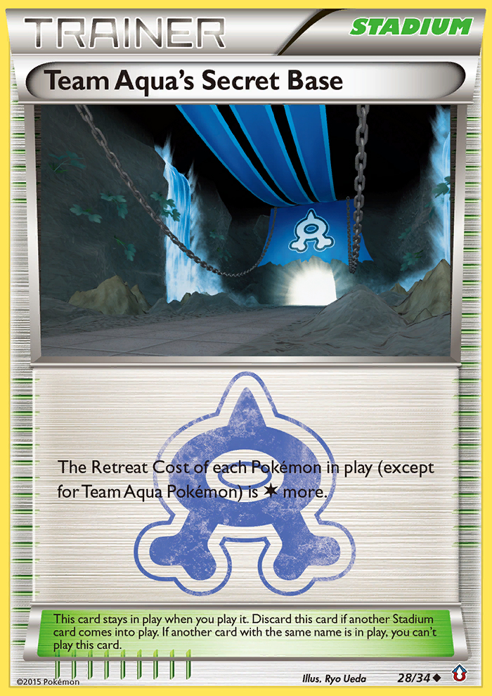 Team Aqua's Secret Base (28/34) [XY: Double Crisis] | Good Games North