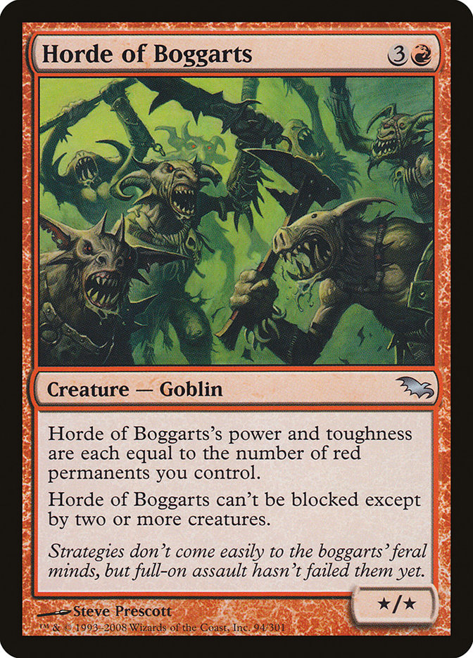Horde of Boggarts [Shadowmoor] | Good Games North