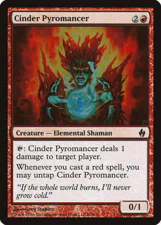 Cinder Pyromancer [Premium Deck Series: Fire and Lightning] | Good Games North