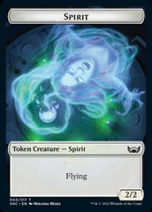 Devil // Spirit Double-sided Token [Streets of New Capenna Tokens] | Good Games North