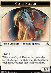 Glyph Keeper // Warrior Token [Amonkhet Tokens] | Good Games North