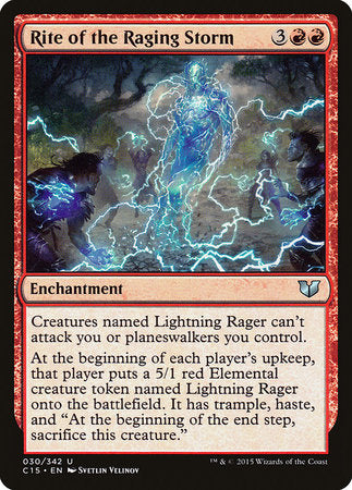 Rite of the Raging Storm [Commander 2015] | Good Games North