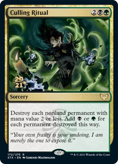 Culling Ritual [Strixhaven: School of Mages Prerelease Promos] | Good Games North