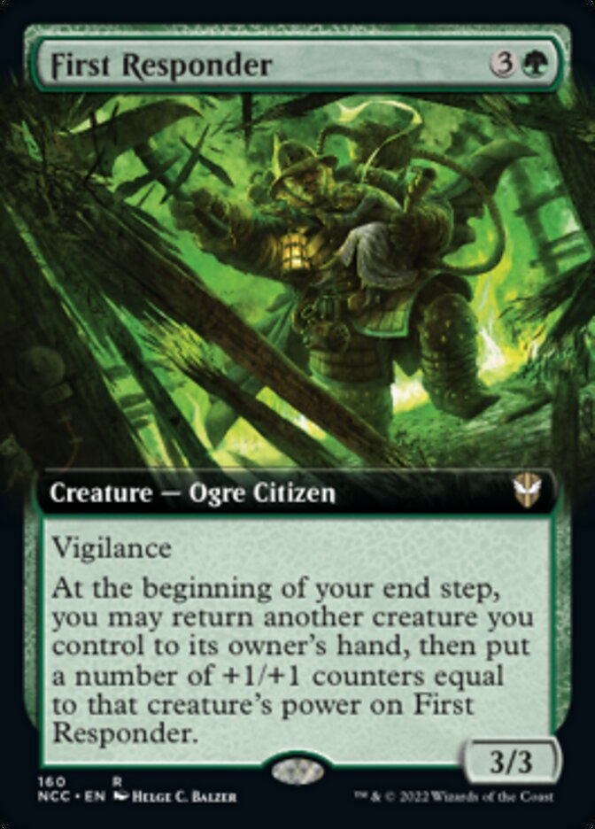 First Responder (Extended Art) [Streets of New Capenna Commander] | Good Games North