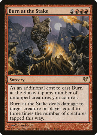 Burn at the Stake [Avacyn Restored] | Good Games North