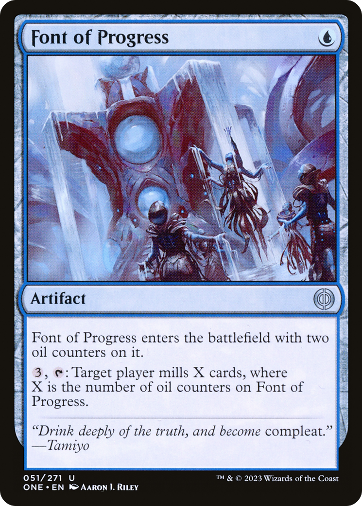 Font of Progress [Phyrexia: All Will Be One] | Good Games North