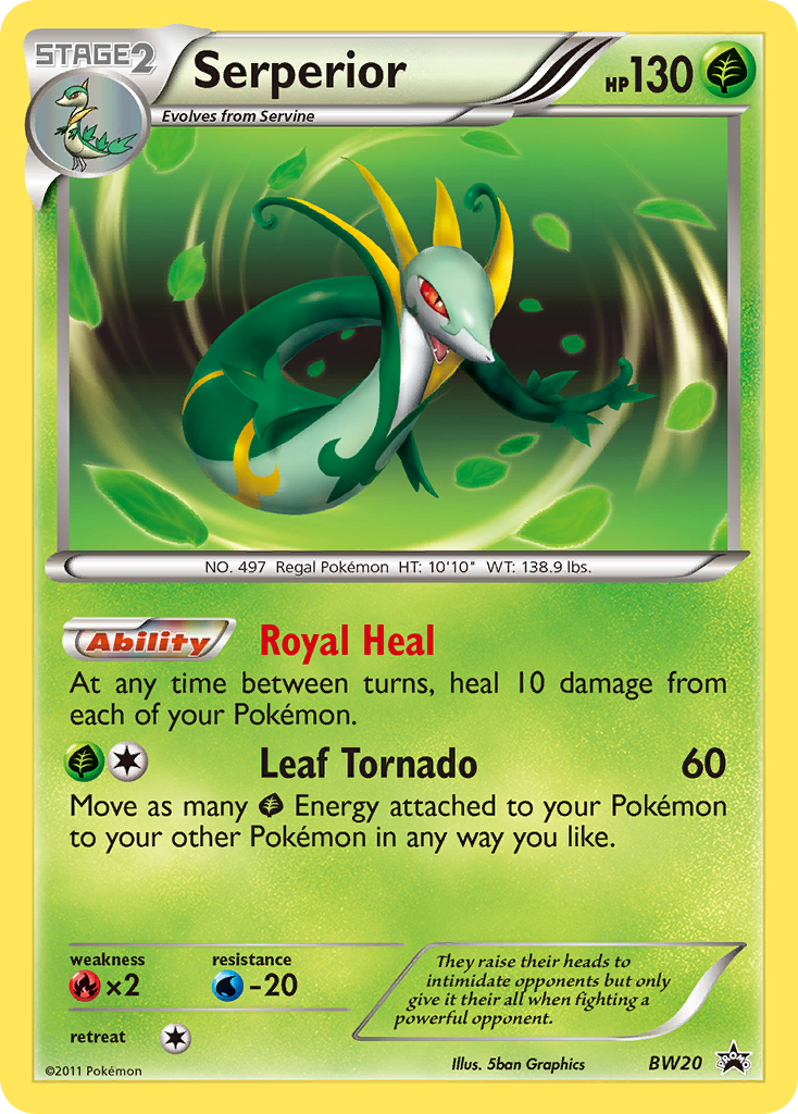 Serperior (BW20) [Black & White: Black Star Promos] | Good Games North