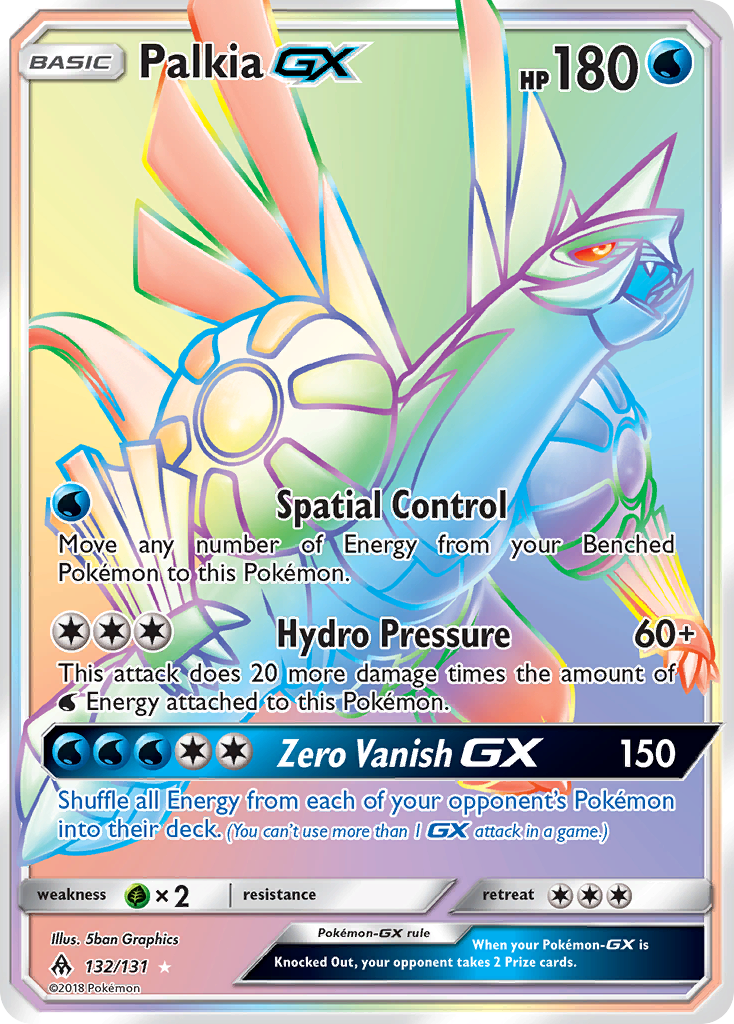 Palkia GX (132/131) [Sun & Moon: Forbidden Light] | Good Games North