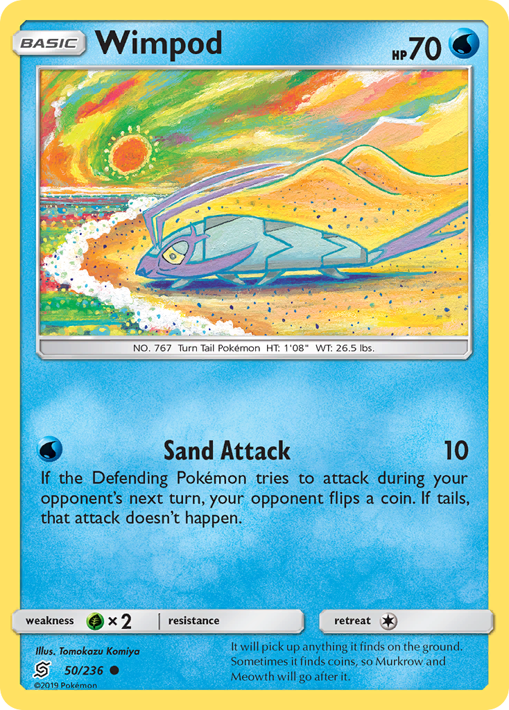 Wimpod (50/236) [Sun & Moon: Unified Minds] | Good Games North