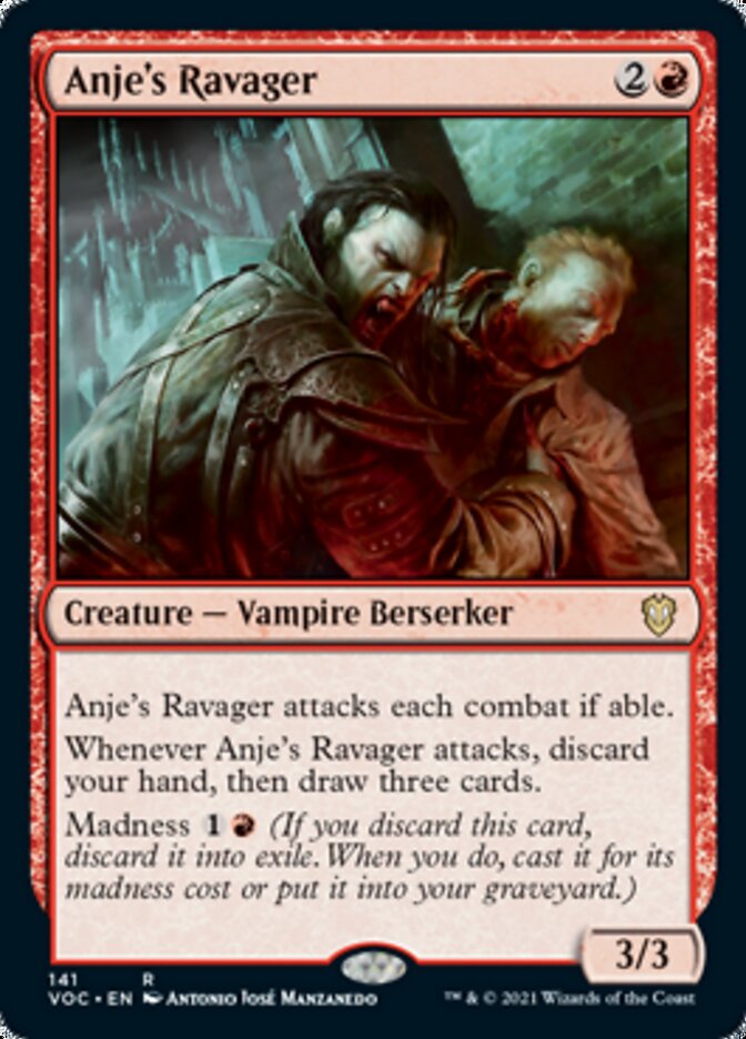 Anje's Ravager [Innistrad: Crimson Vow Commander] | Good Games North