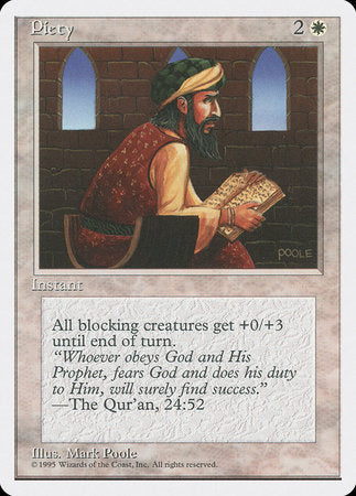 Piety [Fourth Edition] | Good Games North