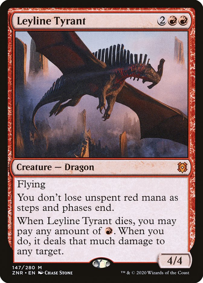 Leyline Tyrant [Zendikar Rising] | Good Games North