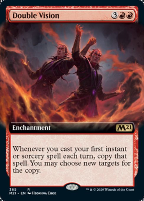 Double Vision (Extended Art) [Core Set 2021] | Good Games North
