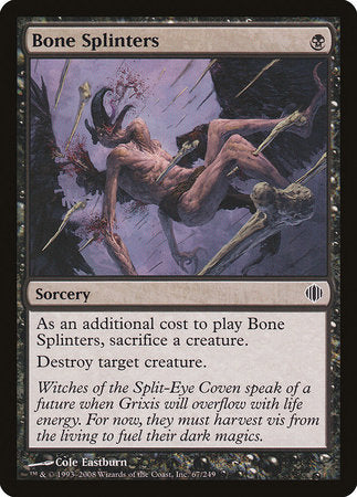 Bone Splinters [Shards of Alara] | Good Games North