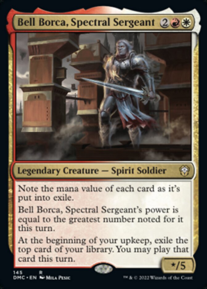 Bell Borca, Spectral Sergeant [Dominaria United Commander] | Good Games North
